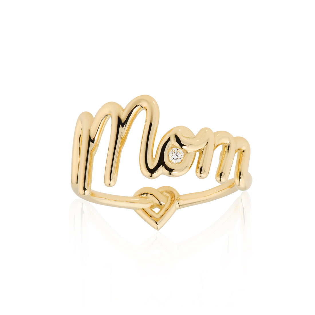 Scribble Ring - Mom