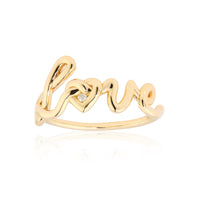 Scribble Ring - Love