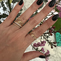 Scribble Ring - Love