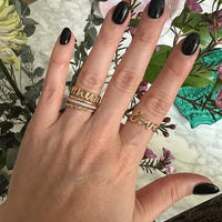 Scribble Ring - Love