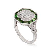Asscher Octagon Ring