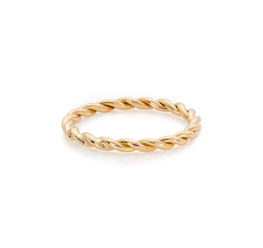 Yellow Gold Twist Band