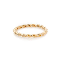 Yellow Gold Twist Band