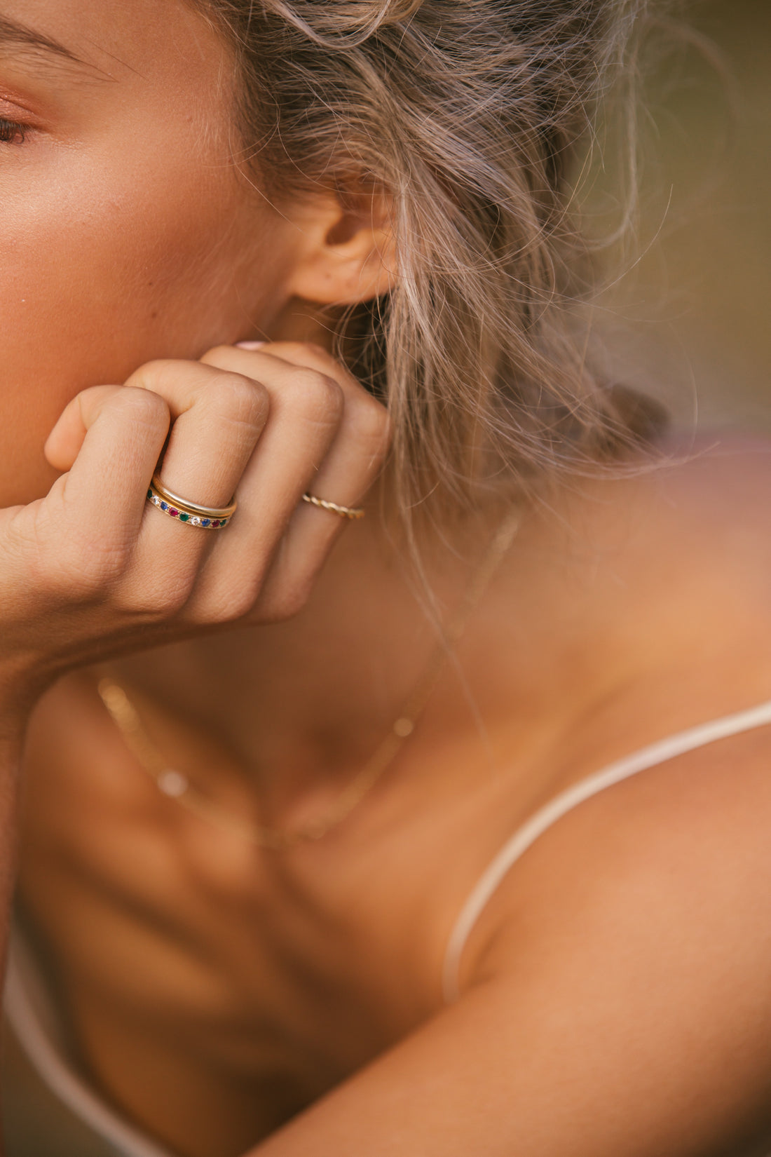 Round Gold Band