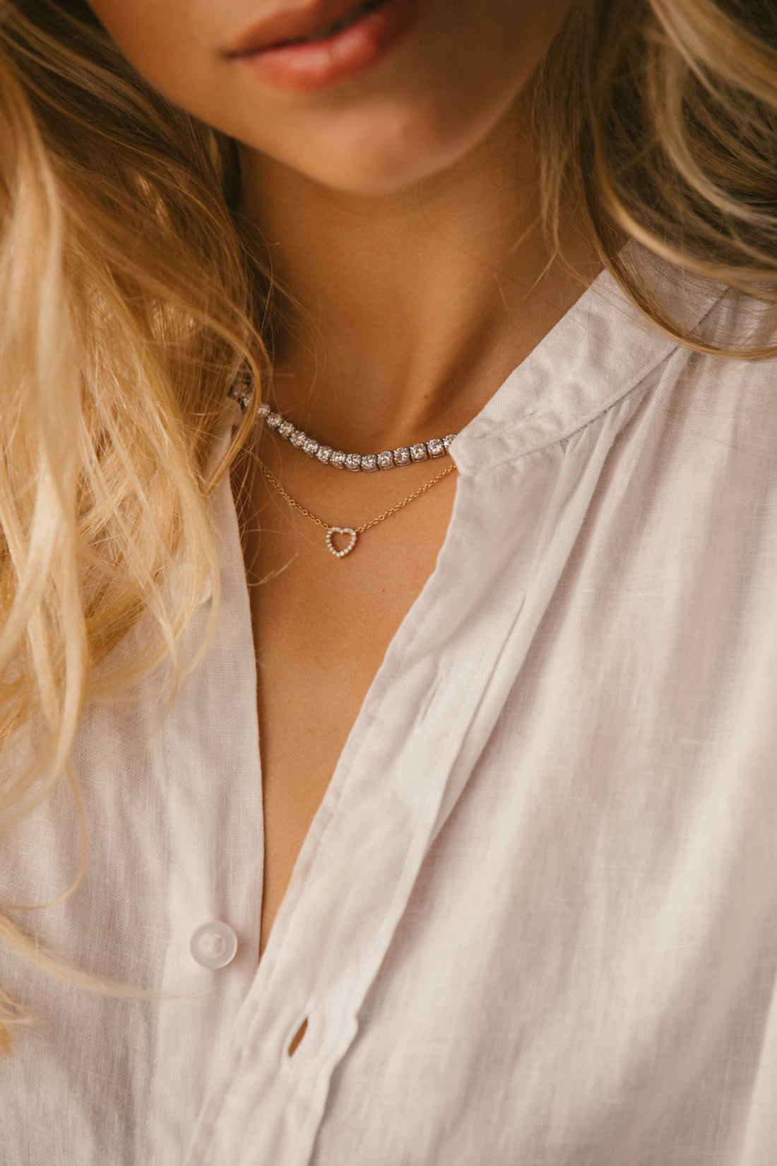 Diamond Heart Pendant